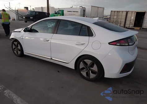 2020 Hyundai Ioniq Hybrid Sel from USA, damaged, VIN KMHC85LC8LU239720